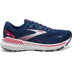 BROOKS Damen Laufschuhe Adrenaline GTS 23, Blue/Raspberry/White, 36