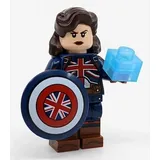 LEGO Marvel Series 1 Captain Carter 71031 mit Bonus Blue Batman Cape