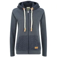 Oxmo OXMatilda 21300547ME Sweatshirtjacke mit Fleece-Innenseite in Blau | S