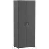 Schildmeyer MÖBELPARTNER Aktenschrank Niels, 701882 anthrazit 3 Fachböden 65,1 x 41,0 x 163,6 cm