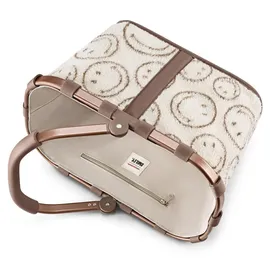 Reisenthel carrybag smiley® teddy chocolate Hellbraun 47 x 12 x 33 cm