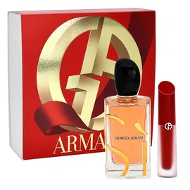 Giorgio Armani Sì Intense 2023 Eau de Parfum 100 ml + Lip Maestro Satin 4 ml Geschenkset