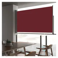 vidaXL Seitenmarkise 140 x 300 cm Rot Polyester