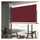 vidaXL Seitenmarkise 140 x 300 cm Rot Polyester
