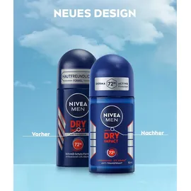 NIVEA Dry Impact Deodorant Roll-On 6 x 50 ml
