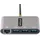 Startech 3-Port USB-C Hub Ethernet, 3x USB-A Splitter, 30cm