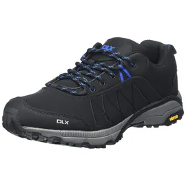 Trespass DLX Wanderschuh in Schwarz (Black Blk), 44
