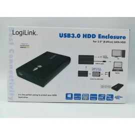Logilink Festplattengehäuse 1 x 3,5'' SATA USB 3,0 (UA0107)