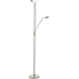 EGLO Baya 2-flg. nickel matt/weiß satiniert