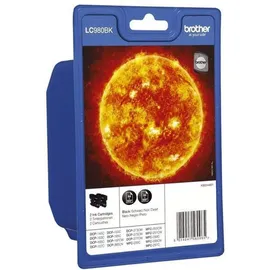 Brother LC-1000BK schwarz 2er Pack