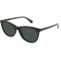 TOFFS Polaroid PLD 4161/S Damen-Sonnenbrille Vollrand Cateye Kunststoff-Gestell, braun