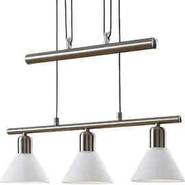 LINDBY Delira 3-flg., nickel, - Silber/Grau