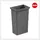 HAILO Einbaumülleimer 10 l Dunkelgrau