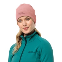 Jack Wolfskin REAL Stuff Beanie-Mütze, Blush Powder, One Size