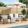 vidaXL 2-Seater 116 x 56 x 75 cm Schwarz