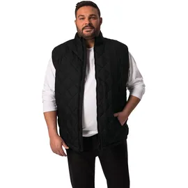 Men Plus by Happy Size Weste Schwarz 6XL