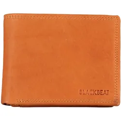 Blackbeat Geldbörse Kanada mit RFID-Schutz Cognac Herren 