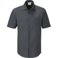Hakro Hemd Mikralinar® Comfort anthrazit, 6XL