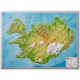 georelief Vertriebs GbR Relief Island klein 1:500.000