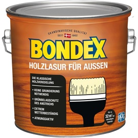 Bondex Holzlasur für Aussen 2,5 l kalkweiss