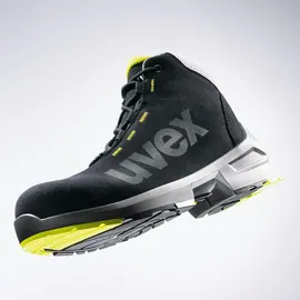 Uvex Schnürstiefel schwarz/gelb uvex 1 S2 EU-Schuhgröße: 40