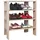 Ricoo Schuhregal 70 x 55 x 32 cm Braun