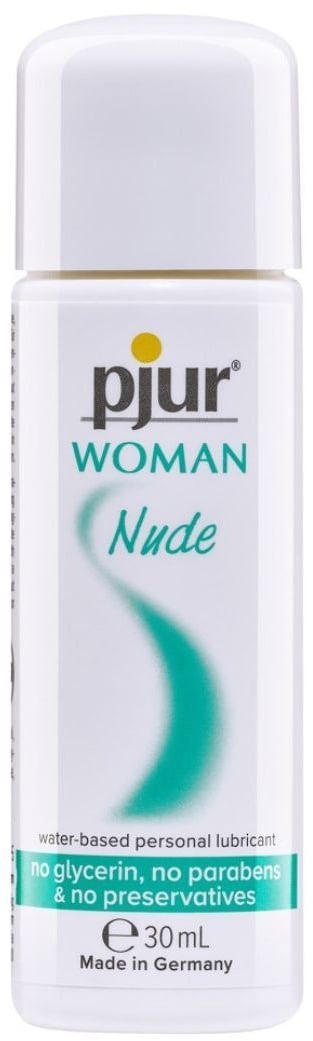 Wasserbasiertes Gleitgel 'Woman Nude' | Ohne Parabene und Konservierungsstoffe pjur Gleitmittel 30 ml