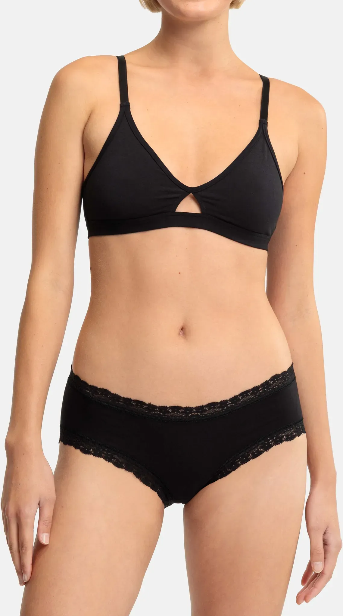 Speidel Hüftslip, (2er Pack), mit femininen Spitzenelementen Speidel schwarz L