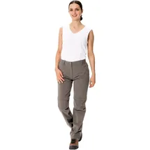 Vaude Farley Stretch Zip-Off Hosen Braun 46