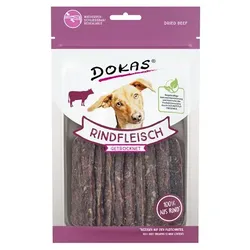 Dokas Hunde Snack Rindfleisch getrocknet | 12x70g Hundesnack