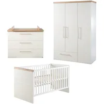 roba Babyzimmer 3er-Set , weiß