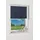 K-HOME Klemmfix-Minirollo 40 x 150 cm blau
