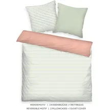 Tom Tailor STRIPES WITH A KICK Mehrfarbig 200 x 220 cm + 2 x 80 x 80 cm