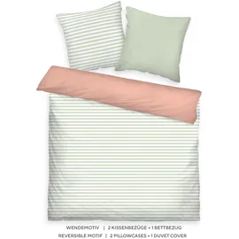 Tom Tailor STRIPES WITH A KICK Mehrfarbig 200 x 220 cm + 2 x 80 x 80 cm