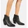 FELMINI Cowboy-Stiefelette Herren Schwarz 41