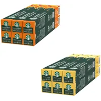 STARBUCKS by Nespresso Aromatisiertes Kaffee-Bundle, Karamell und Vanille, 2 x 60 (120 Kapseln)