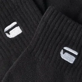 G-Star WICK Sneakersocken 3er Pack Schwarz 40-43