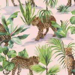 Rasch Selbstklebende Vliestapete »Savanna«, 6,00x0,53m exotische Landschaft bunt - rosa | gruen | grau | braun