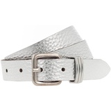 TAMARIS Gürtel Kunstleder, für Damen, 150 SILVERMETAL, 90