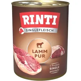 Rinti Singlefleisch Lamm Pur 12 x 800 g