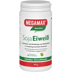 MEGAMAX Soja Eiweiß Schoko Pulver