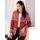Classic Basics Jacquardstrickjacke CLASSIC BASICS, Damen, Gr. 56, rot (kirsche, ecru, gemustert), 100% Baumwolle, gemustert, mehrfarbig, Strickjacken