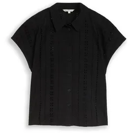 Tom Tailor Hemdbluse schwarz L