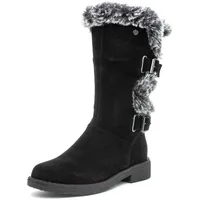 Hush Puppies Damen Megan Halblange Stiefel, Schwarz, 41 EU - 41 EU