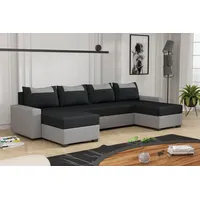 Fun Möbel Wohnlandschaft Schlafsofa Sofa HEDVIG LUX Stoff Manila