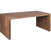 KADIMA DESIGN Schreibtisch BOHA Massiv-Holz Computertisch 200 cm breit