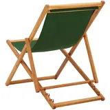 vidaXL Gartenstuhl 60 x 127 x 95 cm braun/grün