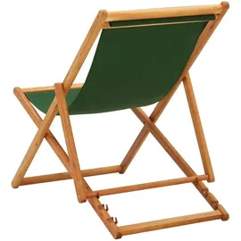 vidaXL Gartenstuhl 60 x 127 x 95 cm braun/grün