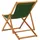 vidaXL Gartenstuhl 60 x 127 x 95 cm braun/grün