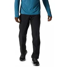Mountain Hardwear Ozonic Stretch Regenhose Schwarz L